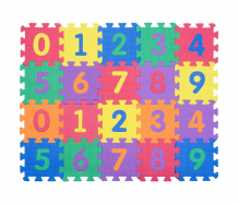 Игровой коврик FunKids 6" Цифры-4, толщина 15мм KB-002-6-NT KB-002-6-NT