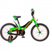 Купить двухколесный велосипед stels pilot-180 18 дюймов, зеленый/оранжевый ( id 11097125 )