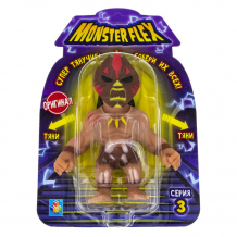 Купить 1 toy игрушка прикол-антистресс monster flex шаман 15 см т20937-2