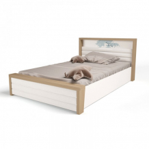 Купить подростковая кровать abc-king mix ocean №6 c подъёмным механизмом и мягким изножьем 190x120 см mix-06-03-k