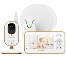 Купить ramili baby видеоняня rv350 с монитором дыхания babysense 7 plus rv350bs7p