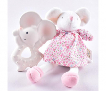 Купить мягкая игрушка meiya & alvin подарочный набор мышка meiya прорезыватель и мягкая игрушка 77314-215