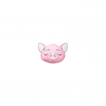 Купить подушка ligra "свинка" ручной работы, 50х55 см, розовая ( id 10627208 )