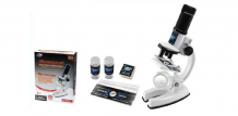 Купить eastcolight набор для опытов с микроскопом (25 предметов) 8009