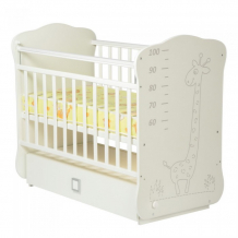 Купить детская кроватка sweet baby venerdi жираф (поперечный маятник) 