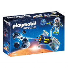 Купить конструктор playmobil космос: спутниковый метеороидный лазер 9490pm