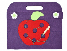Купить смайл декор сумка-игралка овощи,фрукты и ягоды ф272