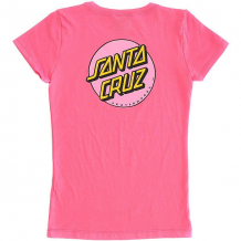 Купить футболка детская santa cruz other dot girls hot pink розовый ( id 1178206 )