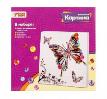 Купить набор для творчества color puppy алмазная картина бабочка (20*20 см) ( id 9989658 )