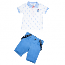 Купить cascatto комплект одежды для мальчика (футболка, бриджи, подтяжки) g-komm18/21 