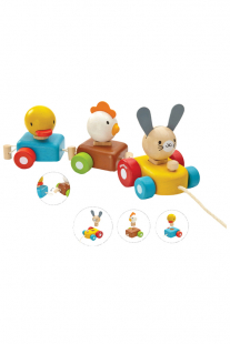 Купить сортер "поезд с животными" plan toys ( размер: os ), 10362459