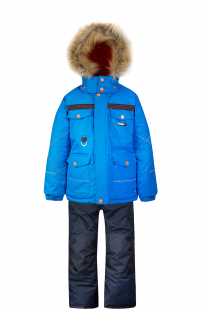 Купить комплект куртка/полукомбинезон gusti boutique, цвет: синий ( id 6495703 )