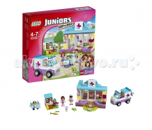 Купить конструктор lego juniors 10728 лего джуниорс ветеринарная клиника мии 10728