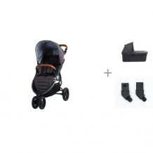 Купить прогулочная коляска valco baby snap trend с люлькой external bassinet и адаптером 