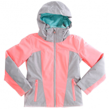 Купить куртка утепленная детская roxy sassy girl neon grapefruit серый,розовый ( id 1189277 )