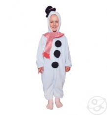 Купить карнавальный костюм winter wings снеговик комбинезон, цвет: белый/черный ( id 10158249 )