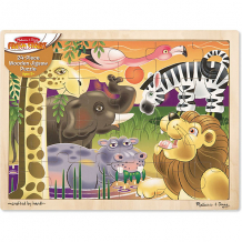 Мои первые пазлы Melissa & Doug "Африка", 24 элемента ( ID 11154653 )