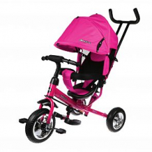 Купить трехколесный велосипед moby kids start 10x8 eva, цвет: розовый ( id 12615718 )
