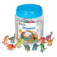Купить learning resources игровой набор фигурок динозавры (60 элементов) ler0811