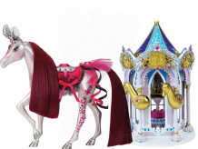 Купить pony royal набор пони рояль: карусель и королевская лошадь роза 35074055
