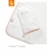 Купить полотенце с капюшоном stokke pink bee ocs stokke 997007314