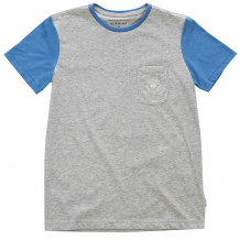 Купить футболка детская quiksilver baysicpcktyth light grey heather голубой,серый ( id 1194096 )