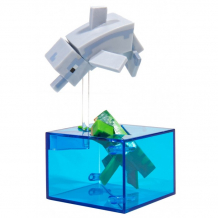 Купить jinx minecraft фигурка adventure figures 4 dolphin and turtle 10 см tm09205