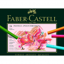 Купить пастель художественная faber-castell polychromos, 24 цвета ( id 12813541 )