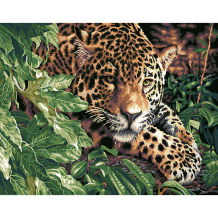 Купить роспись по номерам "леопард" 40*50 см ( id 5117477 )