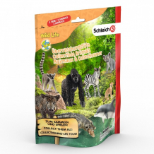 Купить schleich пакетик-сюрприз с тремя фигурками wild life l 87861/0764