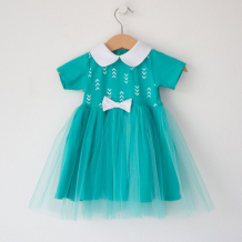 Купить trendyco kids платье трикотажное с фатином тк430/тк407/тк404