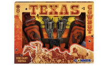 Купить gonher игрушечное оружие техасский ковбой на 8 пистонов 234/0