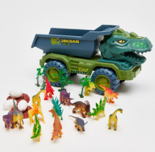 Купить диномобиль набор диносамосвал тираннозавр (21 предмет) 3686- 9в