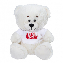 Купить softoy 6161/w/40 медведь в белой футболке 40 см.