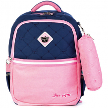 Купить рюкзак aliсiia, с пеналом, сине-розовый ( id 12220579 )