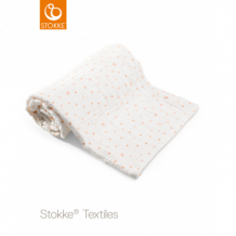 Муслиновое одеяло Stokke Coral Bee OCS, 100x100 см Stokke 996982377