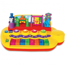 Купить развивающая игрушка "пианино с животными на качелях" kiddieland ( id 9508124 )