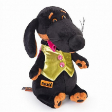 Купить мягкая игрушка budi basa собака ваксон в жилетке, 25 см ( id 7143423 )