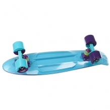 Купить скейт мини круизер ridex abec nine nylon paradise 6 x 22 (56 см) голубой,фиолетовый ( id 1182120 )