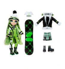 Купить rainbow high 574781 кукла winter break fashion doll- jade hunter (green)