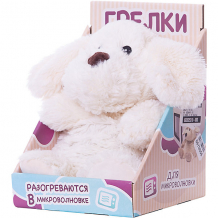 Купить игрушка-грелка warmies cozy plush щенок, кремовый ( id 8670056 )
