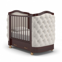 Купить детская кроватка гандылян тиффани стразы колесо к-2015-11