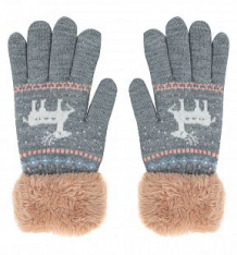 Купить перчатки bony kids, цвет: серый ( id 9804177 )