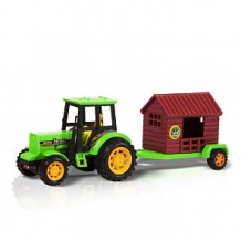 Купить игрушка handers трактор с прицепом. перевозчик дома 27 см ( id 11457094 )