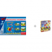 Купить конструктор quadro mobile 4 19 элементов и chicco настольная игра toy balloons 