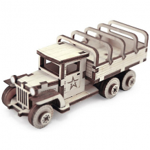 Купить деревянный конструктор армия россии "советский грузовик зис-5в", 49 деталей ( id 11076819 )