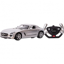 Купить радиоуправляемая машина rastar "mercedes-benz sls amg" 1:14, серебряная ( id 8657442 )