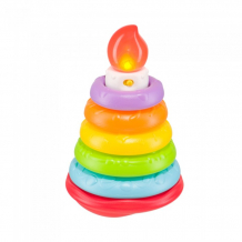 Купить развивающая игрушка happy baby пирамидка happy cake 330080
