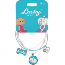Купить верёвочный браслет orange lucky doggy, с мальтезе ( id 12812667 )