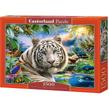 Купить пазл castorland "тигр" 1500 деталей ( id 7590967 )